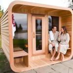 Customizable Outdoor Steam Sauna for 4-10 People