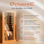 Dynamic Saunas Barcelona 1-2 Person Infrared Sauna