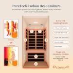 Dynamic Saunas Barcelona 1-2 Person Infrared Sauna