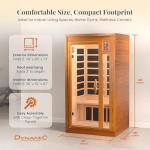 Dynamic Saunas Barcelona 1-2 Person Infrared Sauna