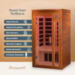 Dynamic Saunas Barcelona 1-2 Person Infrared Sauna