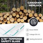 OnyxEdge 2-Person Infrared Sauna with Red Light Therapy