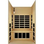 JNH Lifestyles 2-Person Cedar Infrared Sauna