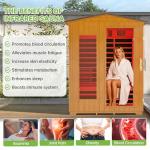 Real Relax 3-Person Outdoor Infrared Sauna