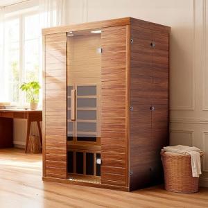 PABIMIA 2-Person Smart Infrared Sauna with App Control