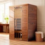 PABIMIA 2-Person Smart Infrared Sauna with App Control