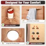 Saunapro 2-Person Low EMF Infrared Indoor Sauna