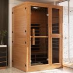 Polar Aurora 2-Person Infrared Sauna with WiFi Control