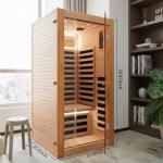 RIGO Single-Person Infrared Sauna with Starry Sky Light