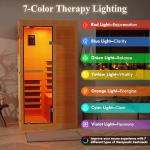 ROCSUMOO Infrared Sauna for One with Bluetooth