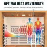 Deluxe Far Infrared Sauna for 3-4 People