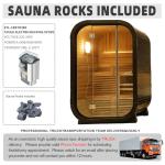 TaTalife 2-Person Indoor/Outdoor Steam Sauna Kit