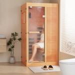 ROCSUMOO Infrared Sauna for One with Bluetooth