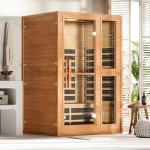 Saunapro 2-Person Low EMF Infrared Indoor Sauna