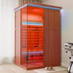 2-Person Home Infrared Sauna with Bluetooth