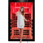 ToTibuy 2-Person Infrared Home Sauna with Bluetooth
