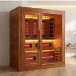 ZONEMEL Indoor Luxury Sauna for 4-5 People