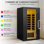 Springspa 1-2 Person Infrared Sauna with Red Light