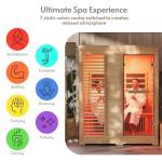 ENSTVER 6.4Ft Infrared Sauna for 2-3 People
