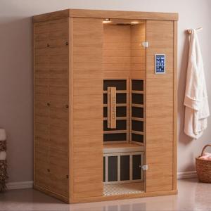 Polar Aurora 2-Person Infrared Indoor Sauna with Remote