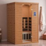 Polar Aurora 2-Person Infrared Indoor Sauna with Remote