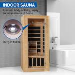 Infrared Home Sauna for One with Bluetooth
