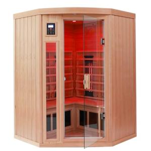 KUNSANA 2-3 Person Indoor Infrared Sauna with Bluetooth