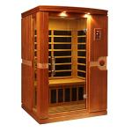 Dynamic Saunas Venice 2-Person Low EMF Infrared Sauna
