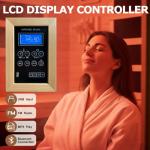 2-Person Far Infrared Sauna with Bluetooth Speaker