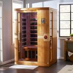 Dynamic Saunas Venice 2-Person Low EMF Infrared Sauna