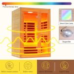 2-Person Far Infrared Sauna with Bluetooth Speaker