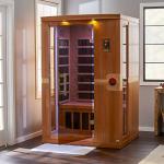 Dynamic Saunas Venice 2-Person Low EMF Infrared Sauna