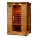2-Person Hemlock Infrared Sauna with 5 Heaters