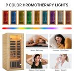 Springspa Infrared Sauna for One with Bluetooth