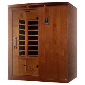 Dynamic Saunas Madrid Elite 3-Person Infrared Sauna
