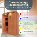 Dynamic Saunas Madrid Elite 3-Person Infrared Sauna
