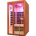 1-2 Person Low EMF Infrared Indoor Sauna with Bluetooth