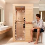 1350W Far Infrared Home Sauna with Bluetooth Speakers
