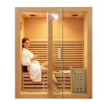 ZONEMEL 2-Person Indoor Wooden Steam Sauna