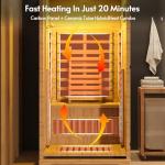 Rotihom Infrared Home Sauna for 1-2 People