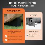 Woodbridge 2-Person Outdoor Barrel Sauna with Heater