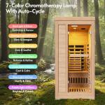Rotihom Infrared Home Sauna for 1-2 People