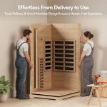 Rotihom Infrared Home Sauna for 1-2 People