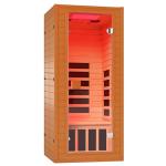 Springspa 1-Person Infrared Sauna with Bluetooth Speakers