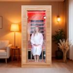 Iwoodhome 1-Person Infrared Home Sauna Room