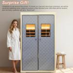 Cabirty 2-Person Infrared Sauna with App Control
