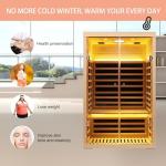 Cabirty 2-Person Infrared Sauna with App Control