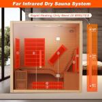 iDOTODO Dual System Indoor Sauna with Recliner