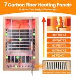 2-Person Low EMF Infrared Sauna for Home