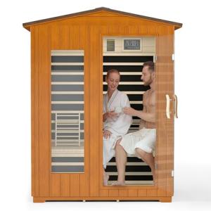 Restisland 3-Person Outdoor Far Infrared Sauna